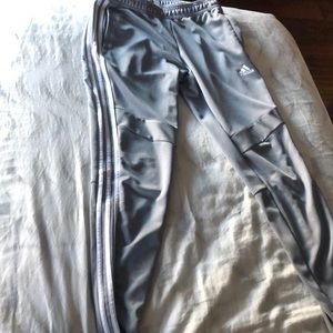 Grey Adidas pants